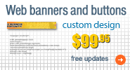 Web Banners at <b>$99.95</b>